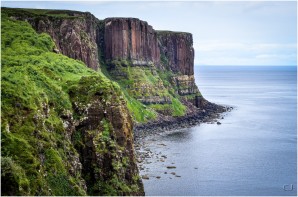 Les falaises de l'île de Skye